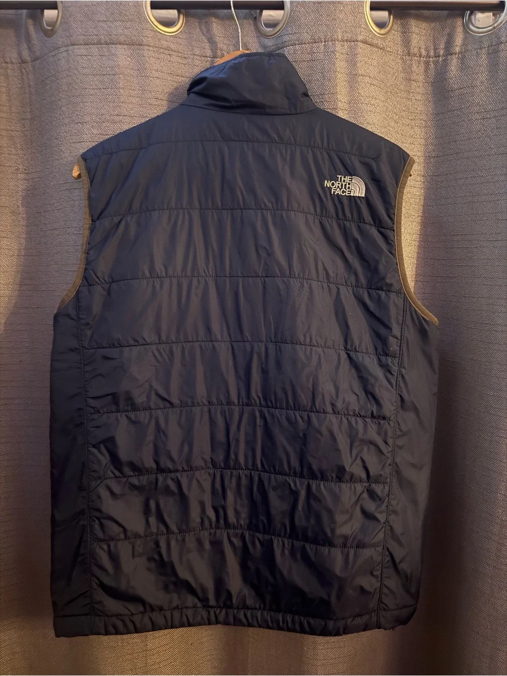 The North Face Men's Dark Blue Quilted Vest